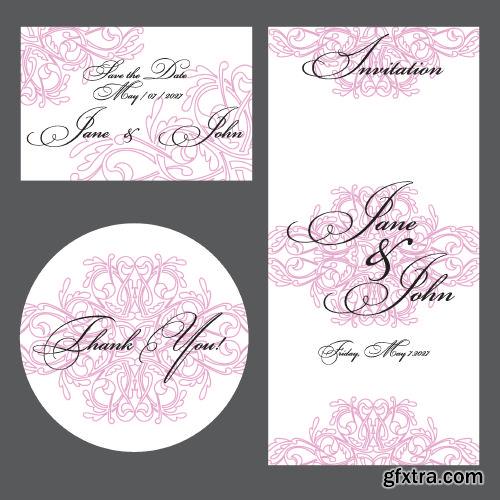 Wedding Cards Design - Shutterstock 25xEPS