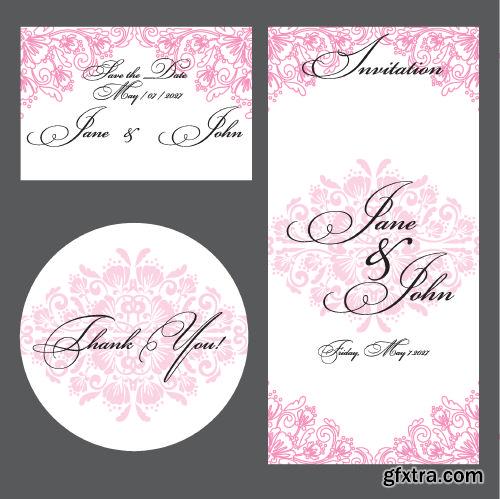 Wedding Cards Design - Shutterstock 25xEPS