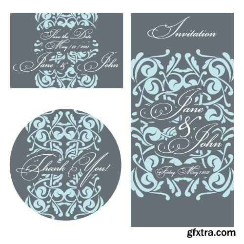 Wedding Cards Design - Shutterstock 25xEPS