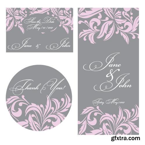 Wedding Cards Design - Shutterstock 25xEPS