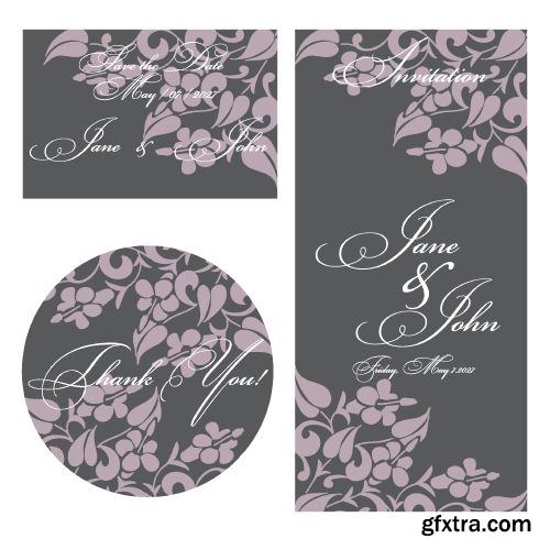 Wedding Cards Design - Shutterstock 25xEPS