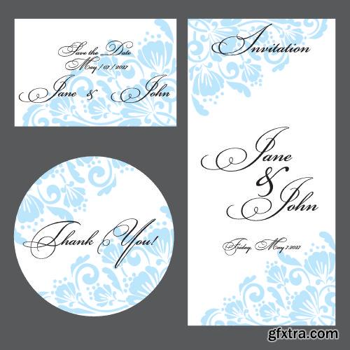 Wedding Cards Design - Shutterstock 25xEPS