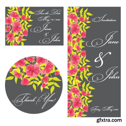 Wedding Cards Design - Shutterstock 25xEPS