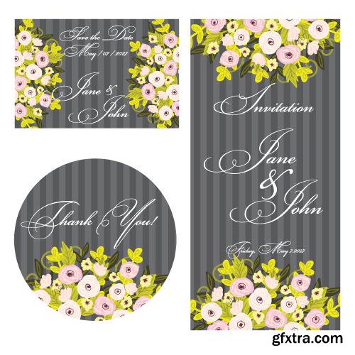 Wedding Cards Design - Shutterstock 25xEPS