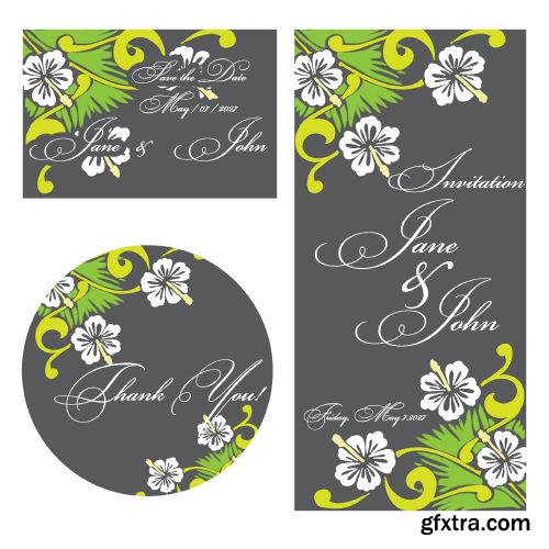 Wedding Cards Design - Shutterstock 25xEPS