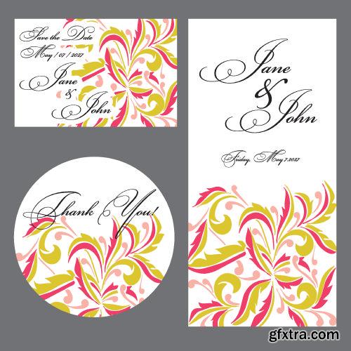 Wedding Cards Design - Shutterstock 25xEPS