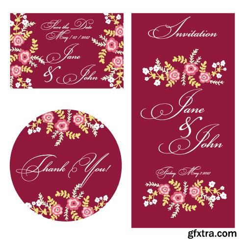 Wedding Cards Design - Shutterstock 25xEPS