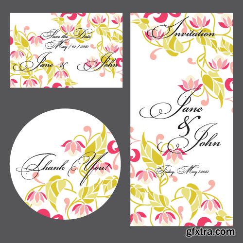 Wedding Cards Design - Shutterstock 25xEPS