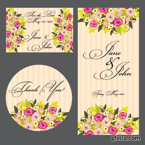 Wedding Cards Design - Shutterstock 25xEPS