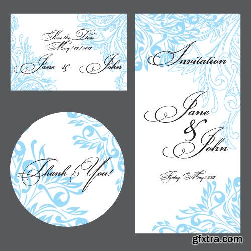 Wedding Cards Design - Shutterstock 25xEPS