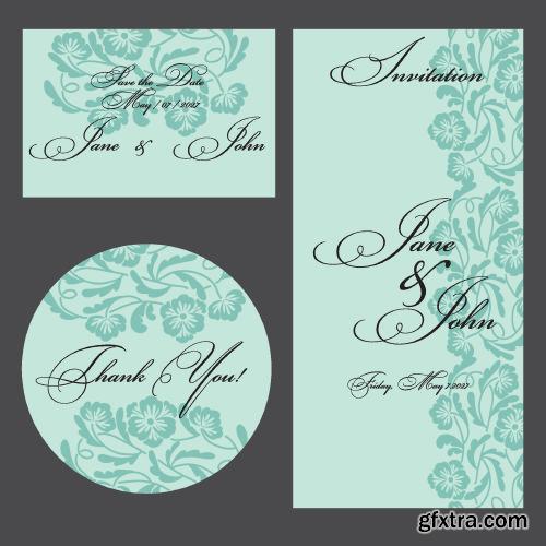 Wedding Cards Design - Shutterstock 25xEPS