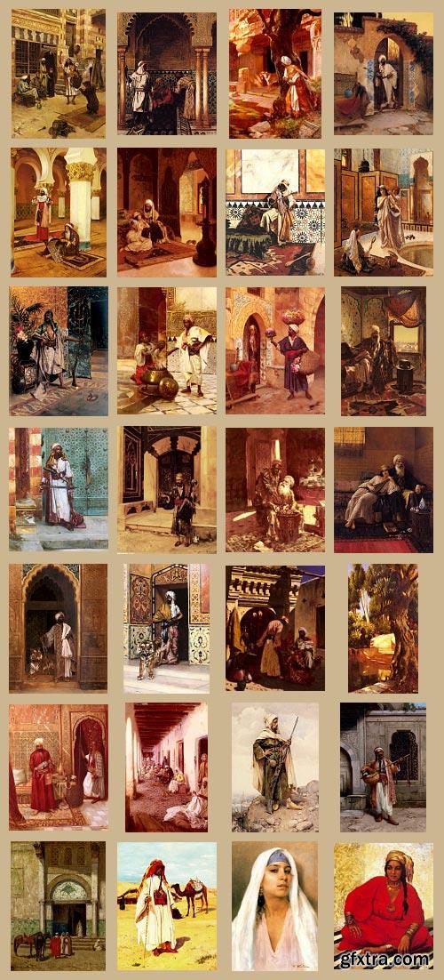 1001 Paintings of Orientalists 1001xJPGs