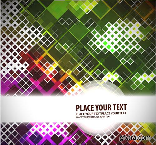 Collection of vector abstract backgrounds vol.11