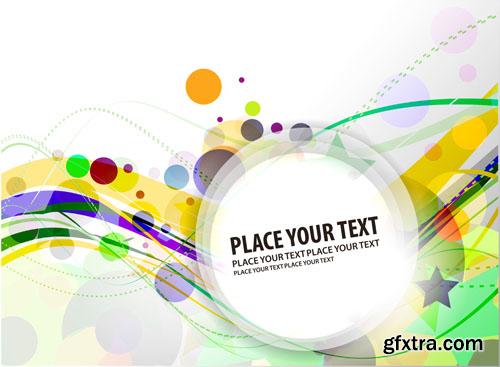 Collection of vector abstract backgrounds vol.11