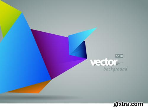 Collection of vector abstract backgrounds vol.11