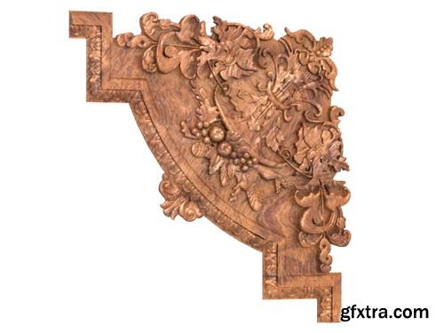 Decorative Angular Frame Elements, 22 3D models