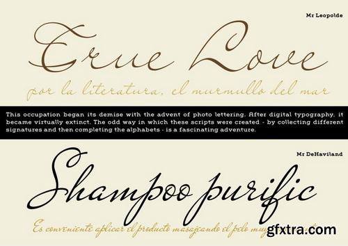 A Variety of Exclusive Fonts 32xTTFs