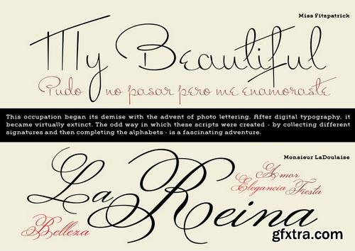 A Variety of Exclusive Fonts 32xTTFs