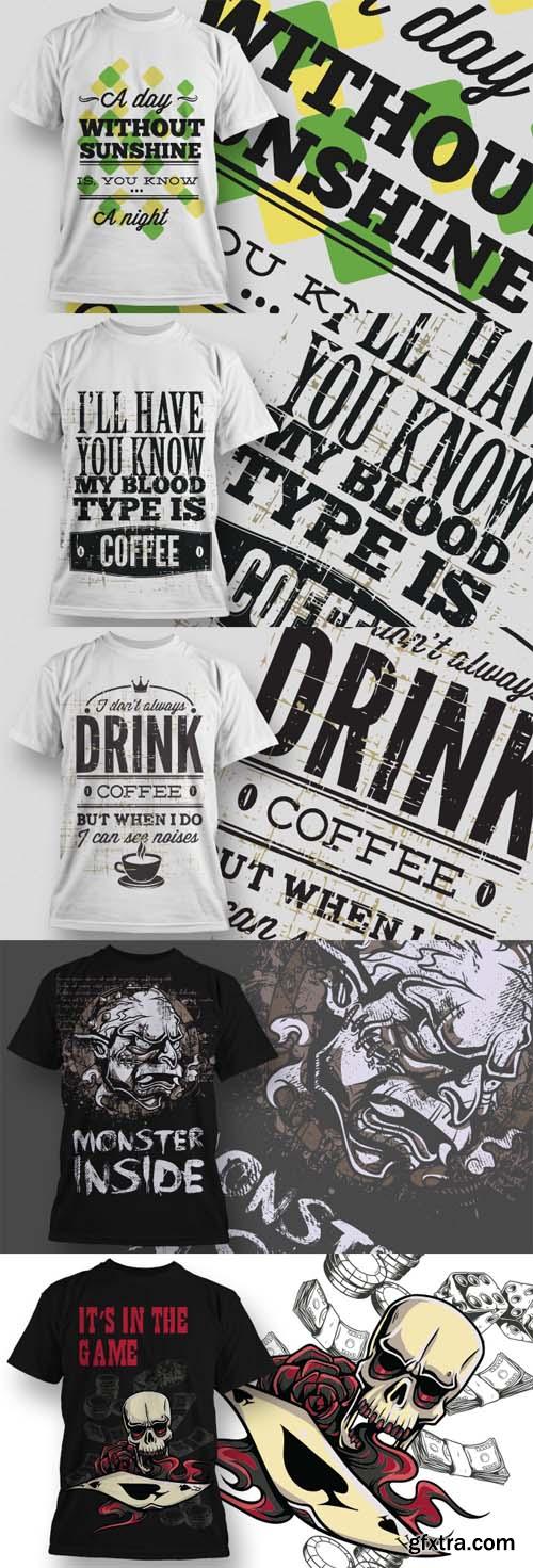 T-Shirt Vector Design Set 21