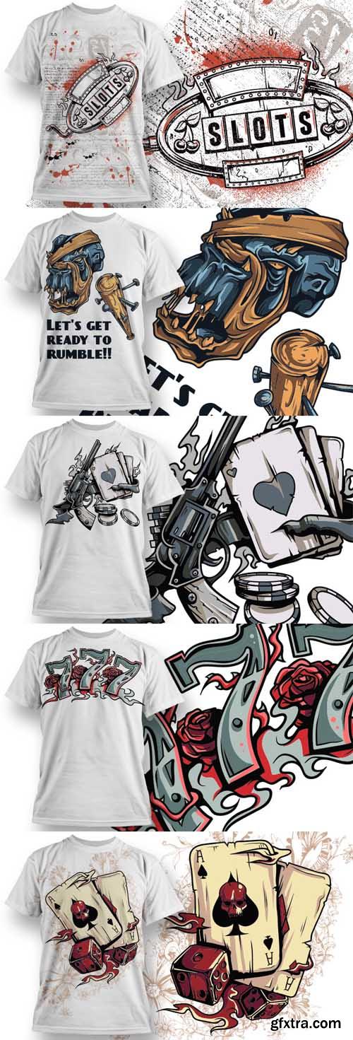 T-Shirt Vector Design Set 22