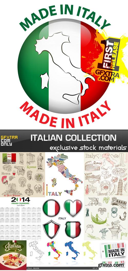 Italian collection 25 EPS, AI