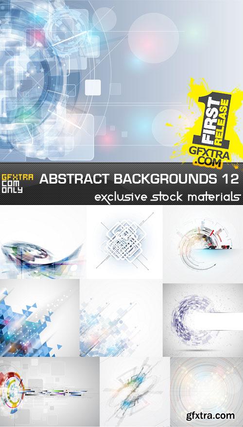 Collection of vector abstract backgrounds vol.12