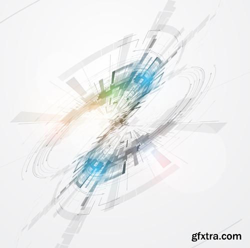 Collection of vector abstract backgrounds vol.12