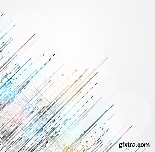 Collection of vector abstract backgrounds vol.12