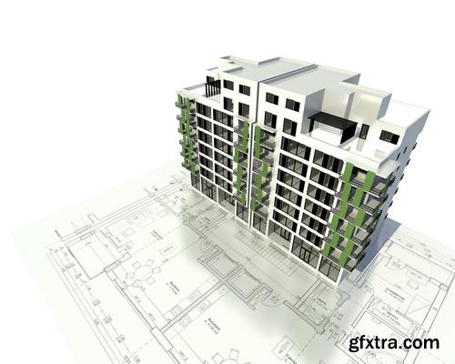 Amazing SS - 3d building model 2, 25xJPGs