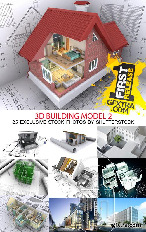 Amazing SS - 3d building model 2, 25xJPGs