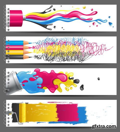 Collection of vector banners vol.5