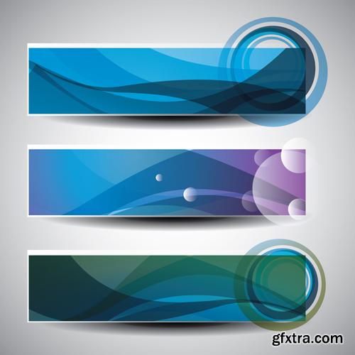 Collection of vector banners vol.5