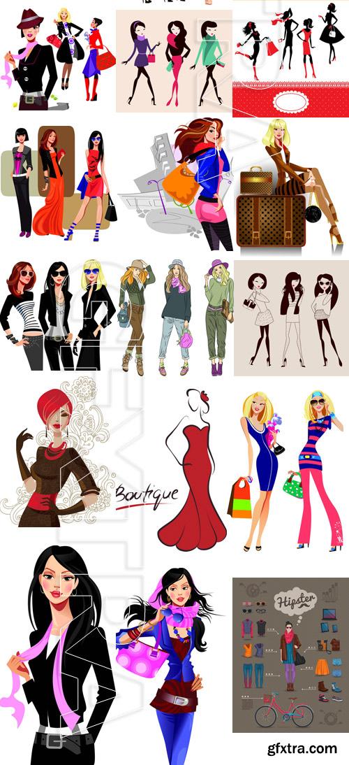 Amazing SS - Fashion woman, 25xEPSs