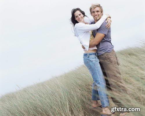 Image Source IS948 Autumn Beach Couples