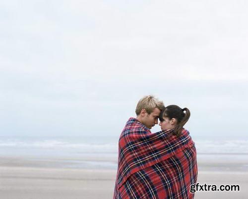 Image Source IS948 Autumn Beach Couples