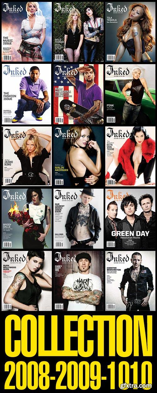 Inked Magazine 2008-2010 Full Collection