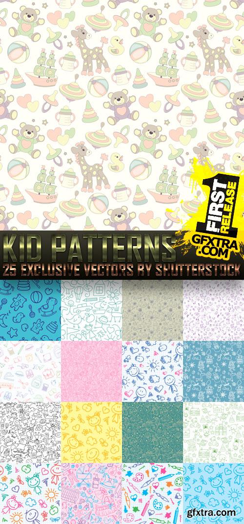 Amazing SS - Kid Patterns, 25xEPS