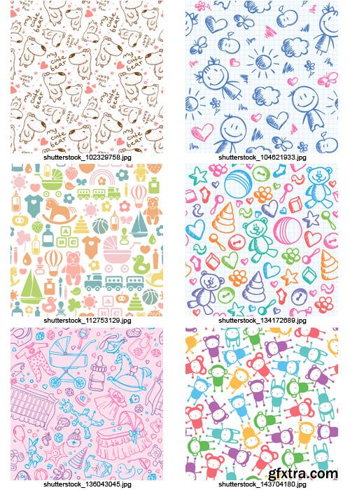 Amazing SS - Kid Patterns, 25xEPS