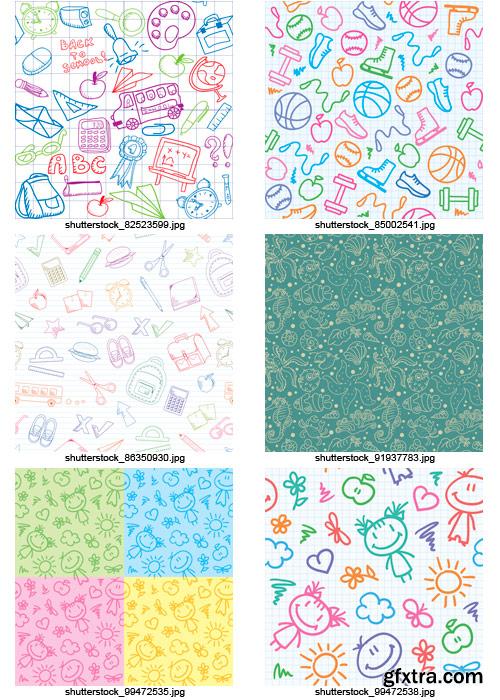 Amazing SS - Kid Patterns, 25xEPS