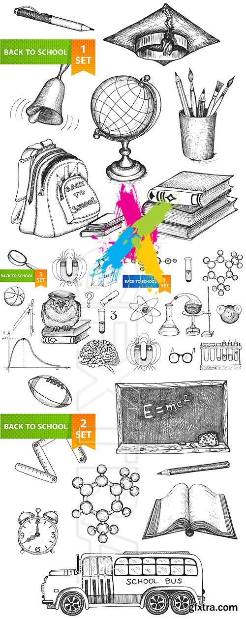 Stock vector - School objects 10