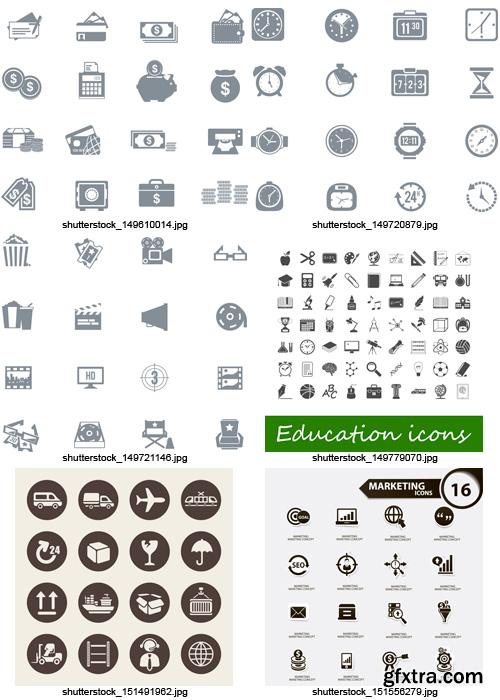 Amazing SS - Black & White Icons 4, 25xEPS