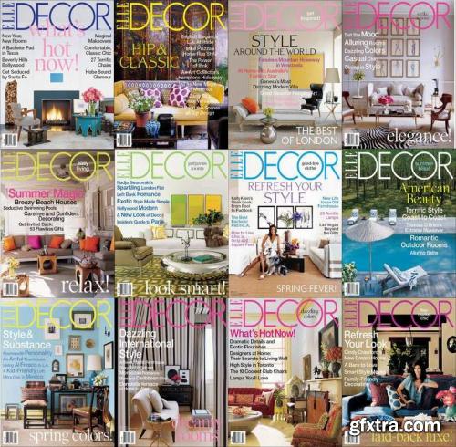 Elle Decor (USA) 2007 Full Collection