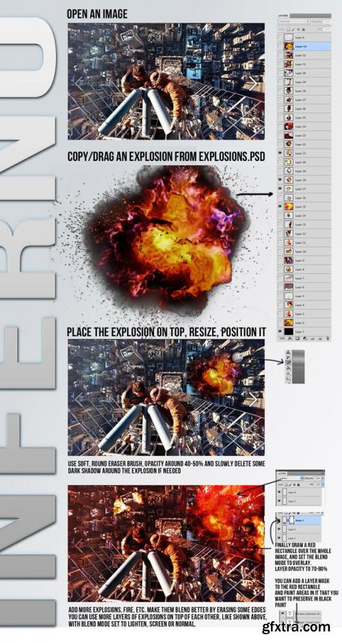 GraphicRiver - 31 Fire & Explosion Frames "Inferno"