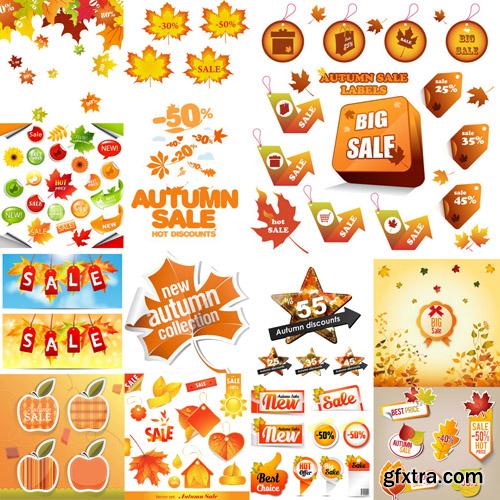 Autumn Sale - 25 Vector