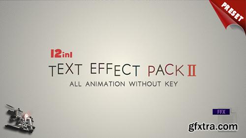 Videohive Text FX Pack II