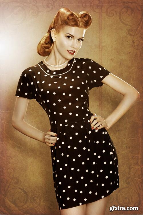 Amazing SS - Beautiful girl is in style of pinup 2, 25xJPGs