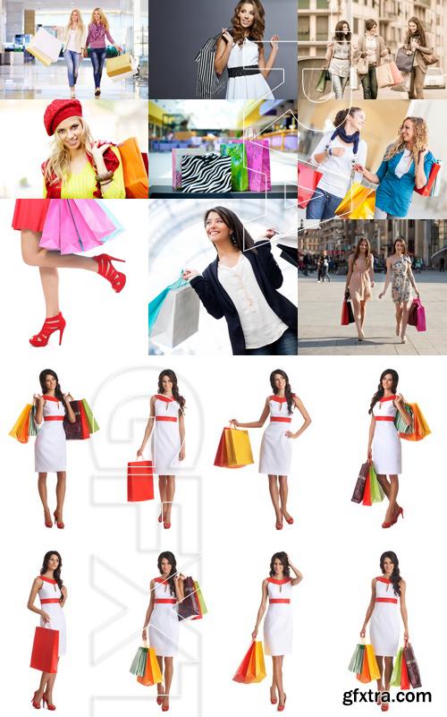 Amazing SS - Woman with shopping bags 4, 25xJPGs