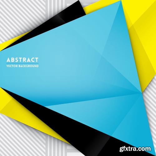 Collection of vector abstract backgrounds vol.15