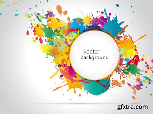 Collection of vector abstract backgrounds vol.15