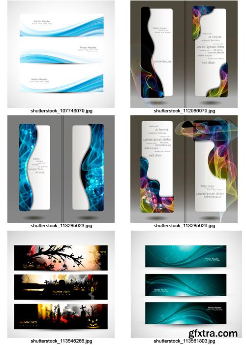 Amazing SS - Banners & Headers 2, 25xEPS